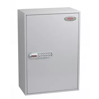 Phoenix Safe KC0605E omarica za ključe - siva - 300 kavljev - elektronska ključavnica - 380 x 205 x 550 mm