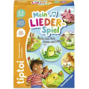 Interaktivna knjiga pesmi Ravensburger tiptoi Mein Lieder-Spiel (nemščina)