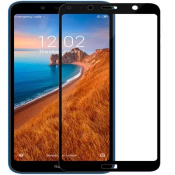 Evelatus zaščitno steklo za zaslon Xiaomi Redmi 7A, 2.5D Full Cover, japonsko lepilo, antistatično
