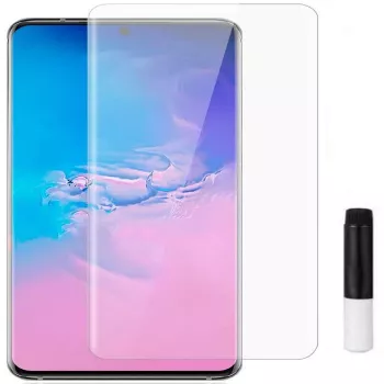 Evelatus Samsung Galaxy S20 Ultra prozorno steklo UV + lepilo