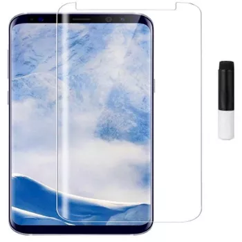 EVELATUS Samsung Galaxy S9 Plus prozorno steklo UV zaščitno steklo za zaslon s tekočim lepilom