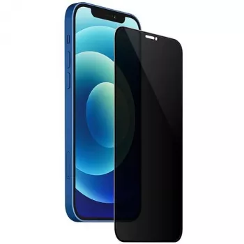 Evelatus zaščitno steklo za zaslon z zasebnostjo Apple iPhone 12/12 Pro 6,1 inch, 2.5D Silk Full Cover, japonsko lepilo, antistatično