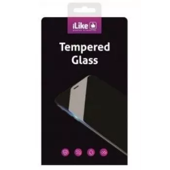iLike zaščitna folija za zaslon za Apple iPhone XS Max / 11 Pro Max, plastična Anti-Broken 3D Glass Full Cover, prozorna s črnim okvirjem