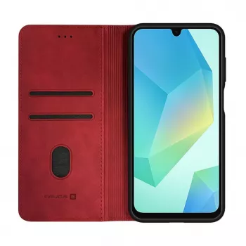 Evelatus Samsung Galaxy A16 knjižni ovitek rdeč