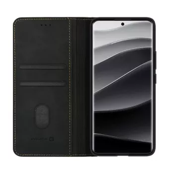 Evelatus Xiaomi Redmi Note 14 Pro Plus knjižni ovitek črn