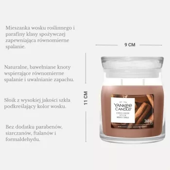 YANKEE CANDLE dišeča sveča v kozarcu Cinnamon Stick 623g