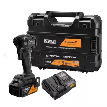 DEWALT 18V XR brezkrtačni udarni vijačnik 1x5,0Ah komplet z baterijo DCF86MP1T