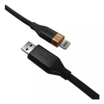 2-Power 2m kabel USB-A na Lightning, črn