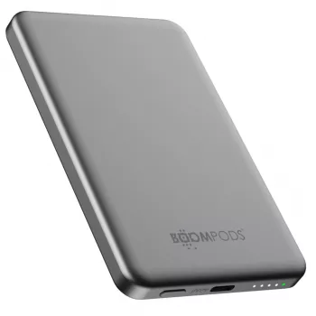 BOOMPODS PowerSnap 5000mAh grafitna magnetna prenosna baterija (PMAGGR)