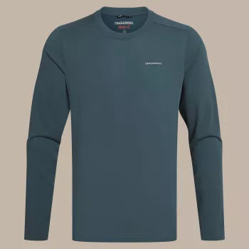 Craghoppers NosiLife Abel LS majica, Blue Stone, velikost L