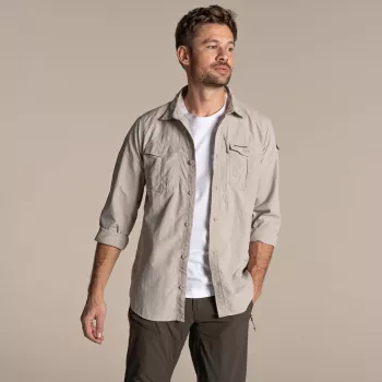 Craghoppers NosiLife Adventure LS srajca III, Parchment, XL