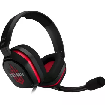 Logitech ASTRO A10 Call of Duty Edition igralske slušalke z mikrofonom, žične, črno/rdeče