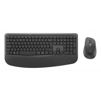 Logitech MK880 For Business - Graphite (PAN) brezžični komplet tipkovnice in miške