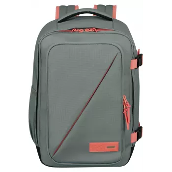 American Tourister Take2Cabin S kabinski nahrbtnik Sage/Coral