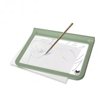Kidywolf Light Tablet A4 LED risalna tablica z 8 barvami, 4 načini, USB-C, bela