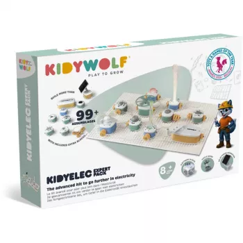 KIDYWOLF komplet za poskuse z elektriko, 18-delni