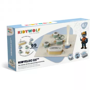 KIDYWOLF komplet za poskuse z elektriko, 11-delni