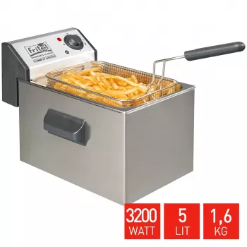 FRITEL Profi cvrtnik 5L 3200W siva