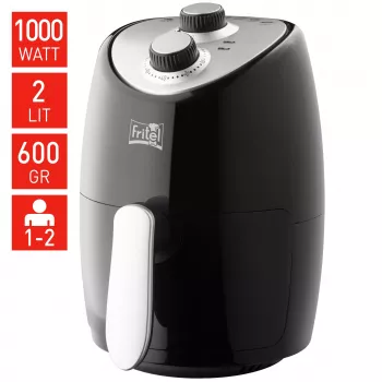 FRITEL Starter My SnackTastic 4202 cvrtnik na vroč zrak 1kW srebrno-črn