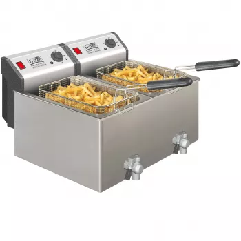 FRITEL TURBO SF friteza 16 litrov 6.6kW nerjavno jeklo