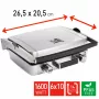 Pekač za vaflje Fritel CW 3647 2, 1600 W, siv, srebrn