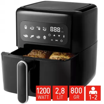 Fritel SnackTastic 4303 cvrtnik na vroč zrak 1200W črn