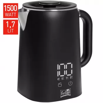 Fritel Kedel kuhalnik vode 1,7 litra črn