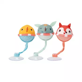 Lilliputiens set 3 žogic za kopanje s priseski - Joe zmaj 3m+