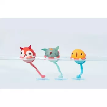 Lilliputiens set 3 žogic za kopanje s priseski - Joe zmaj 3m+