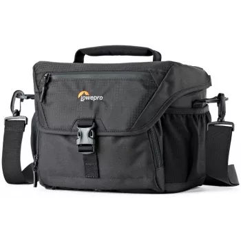 Lowepro Nova 180 AW II naramna torba za DSLR/brezzrcalni fotoaparat z objektivom, črna