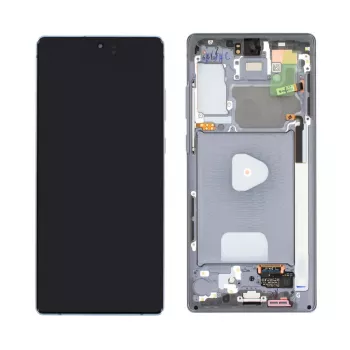Samsung sprednji sestav LCD-zaslona siv za Galaxy Note20 N981 (GH82-23495A)