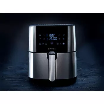 Gastronoma 18290002 cvrtnik na vroči zrak, 6 L, 1800 W, srebrn