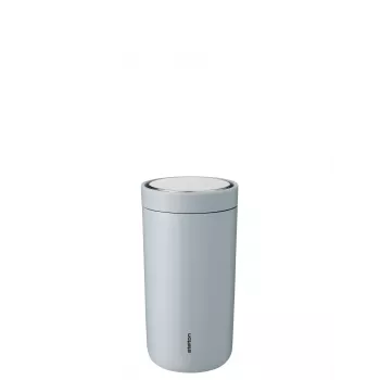 Stelton To Go Click potovalna skodelica 0,2 L modra iz nerjavnega jekla