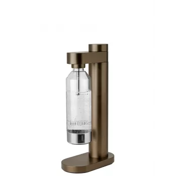 Stelton Brus Carbonator Dark Brown Metallic aparat za gazirano vodo