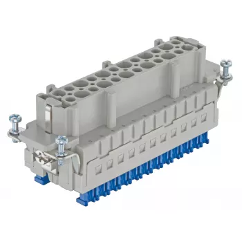HARTING Han E® ES Press industrijski vložek vtiča, vtičnica, 24 kontaktov, 16A, 500V