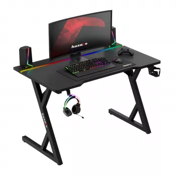 Huzaro Hero 2.4 RGB črna igralna miza