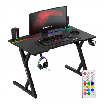 Huzaro Hero 2.4 RGB črna igralna miza