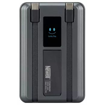 Powerbank Newell MS-10000 Pro MagSafe 10000 mAh 2x USB-C - siva