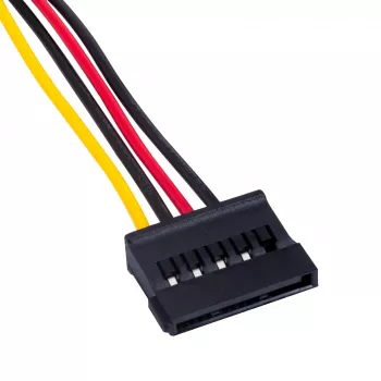 Akyga AK-CA-17 napajalni adapter kabel Molex na SATA, 15 cm