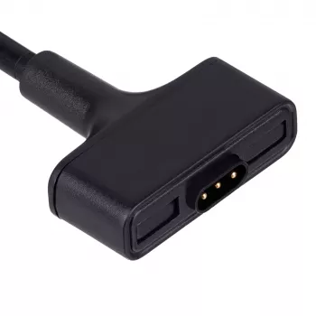Akyga AK-SW-23 magnetni USB polnilni kabel za Fitbit Ionic, 1 m, črn