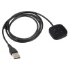 Akyga AK-SW-27 magnetni USB kabel za polnjenje za Fitbit Versa 3 / Sense, 1 m, črn