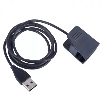 Akyga AK-SW-28 polnilni kabel za Fitbit Charge 2, USB-A, 1 m, črn