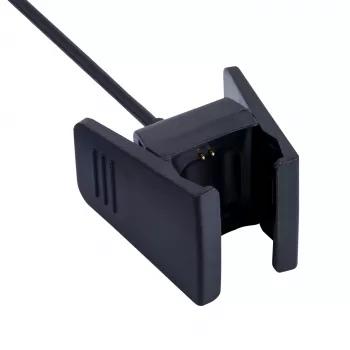 Akyga AK-SW-28 polnilni kabel za Fitbit Charge 2, USB-A, 1 m, črn