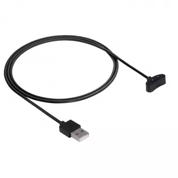 Akyga AK-SW-39 magnetni polnilni kabel za Ticwatch Pro 3 GPS / E3, USB-A, 1 m, črn