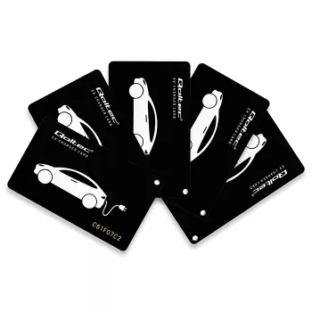 Qoltec RFID kartice za polnilno postajo EV – paket 5 kosov | hotel, parkiranje