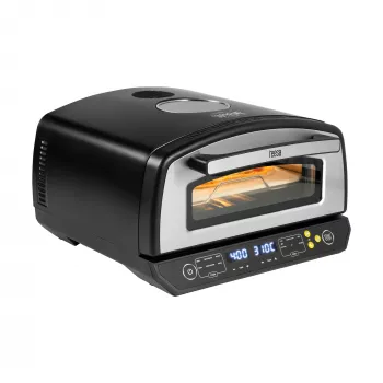 TEESA pečica za pico SUPREME ELITE 2200 W, 450°C, dvojno gretje, okno, LED, 33 cm, več programov pečenja