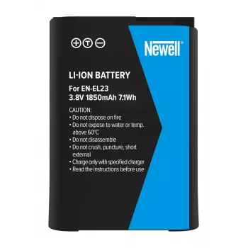 Newell nadomestna baterija za Nikon EN-EL23, 1850mAh, 7,0Wh, Li-Ion