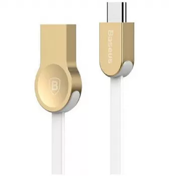 Baseus Keyble kabel (cinkova zlitina) USB-A na USB-C 1m bel