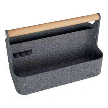 Leitz prenosni organizator mize Felt Grey