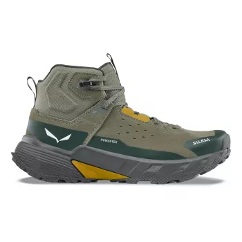 Čevlji SALEWA Pedroc 2 Leather Mid PTX, zeleni